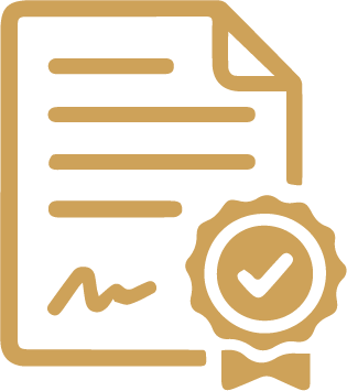Paper With Approval Stamp Icon